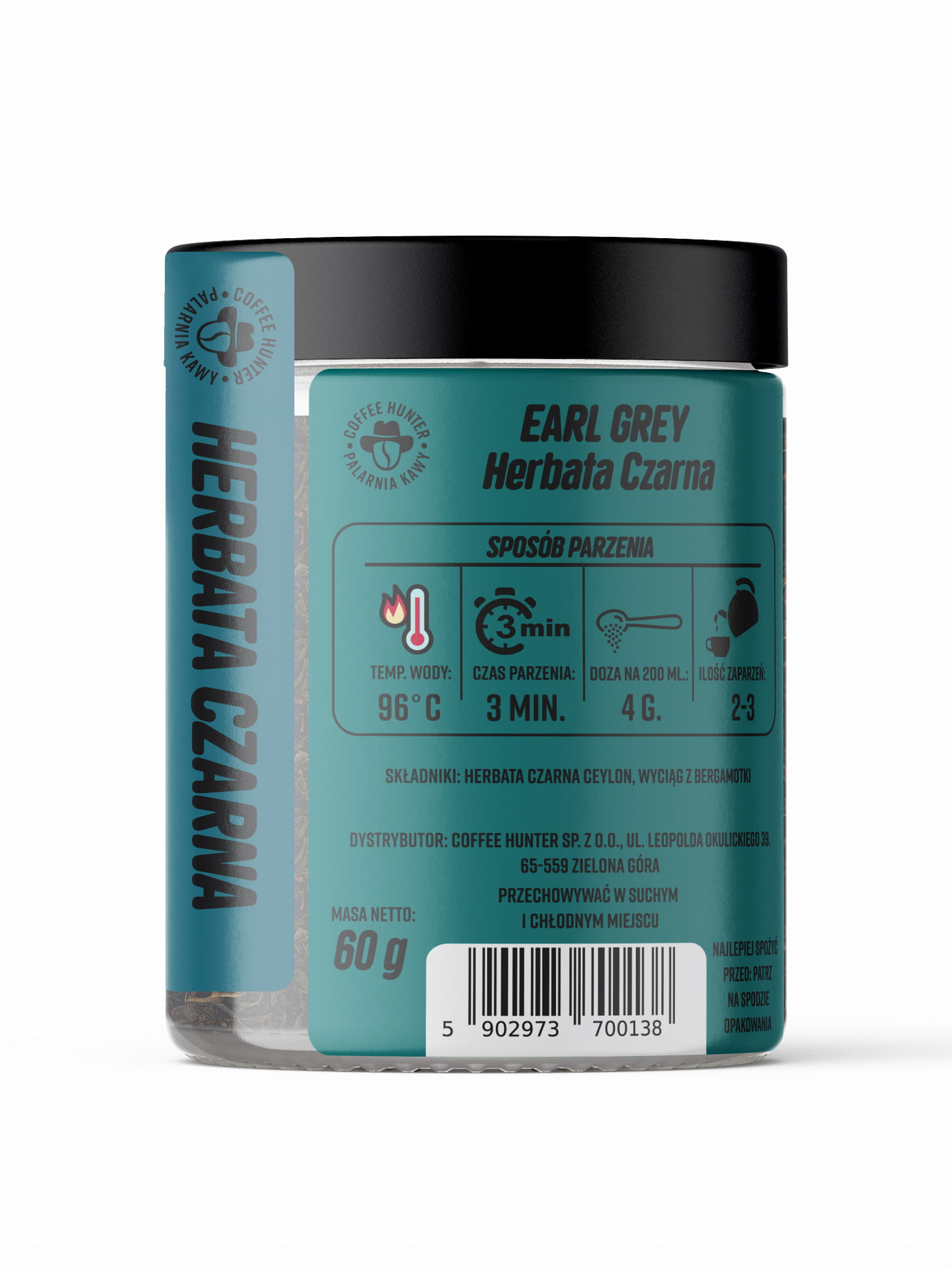 HERBATA CZARNA EARL GREY 60g