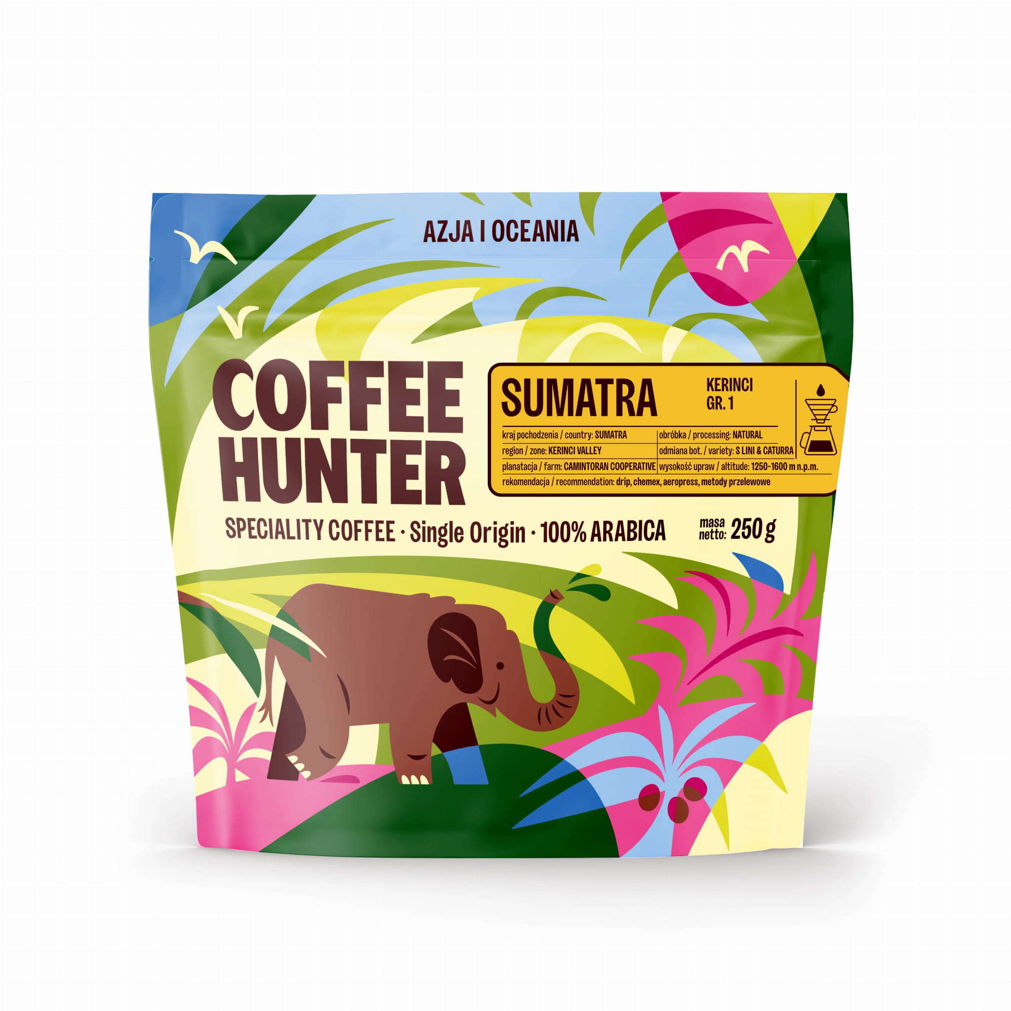 Sumatra Kerinci Natural (Kawa Specialty) 250 g