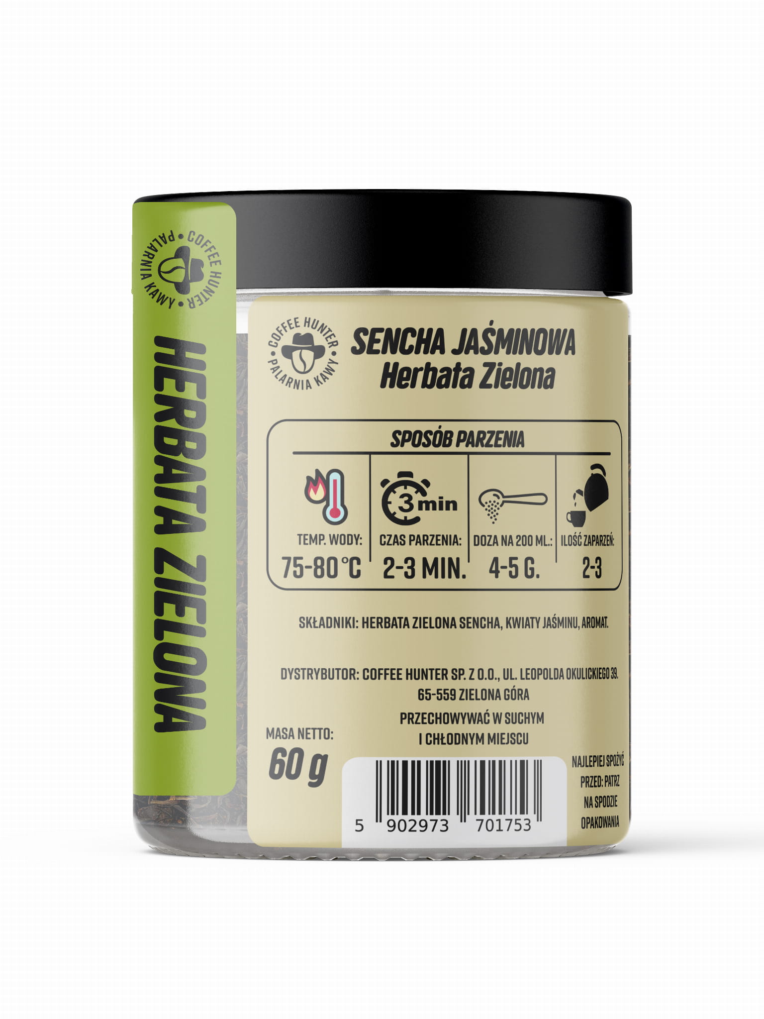 HERBATA SENCHA JAŚMINOWA 60 g